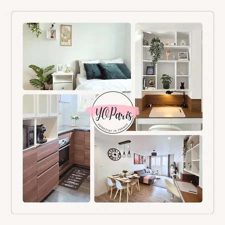 Entire 60m2 - Close To Paris - Parking - Kitchen - 2min Rerb - Olympic'24 * Bourg-la-Reine