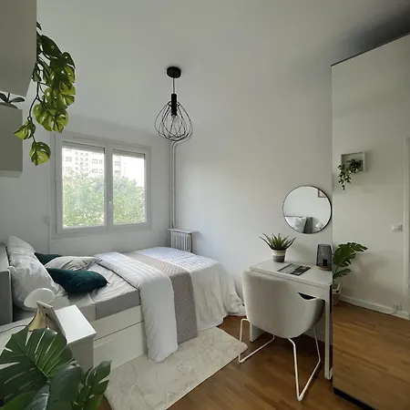 Entire 60m2 - Close To Paris - Parking - Kitchen - 2min Rerb - Olympic'24 *