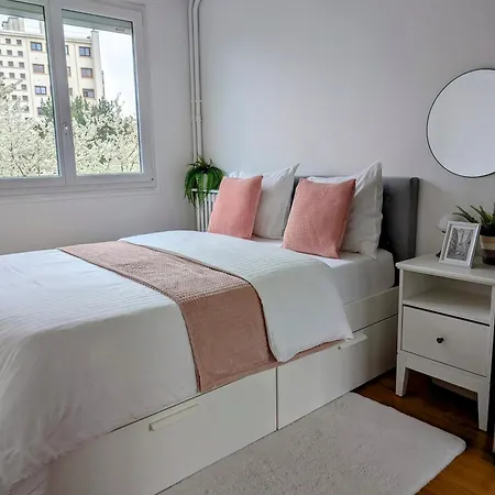 Apartment Entire 60m2 - Close To Paris - Parking - Kitchen - 2min Rerb - Olympic'24 *